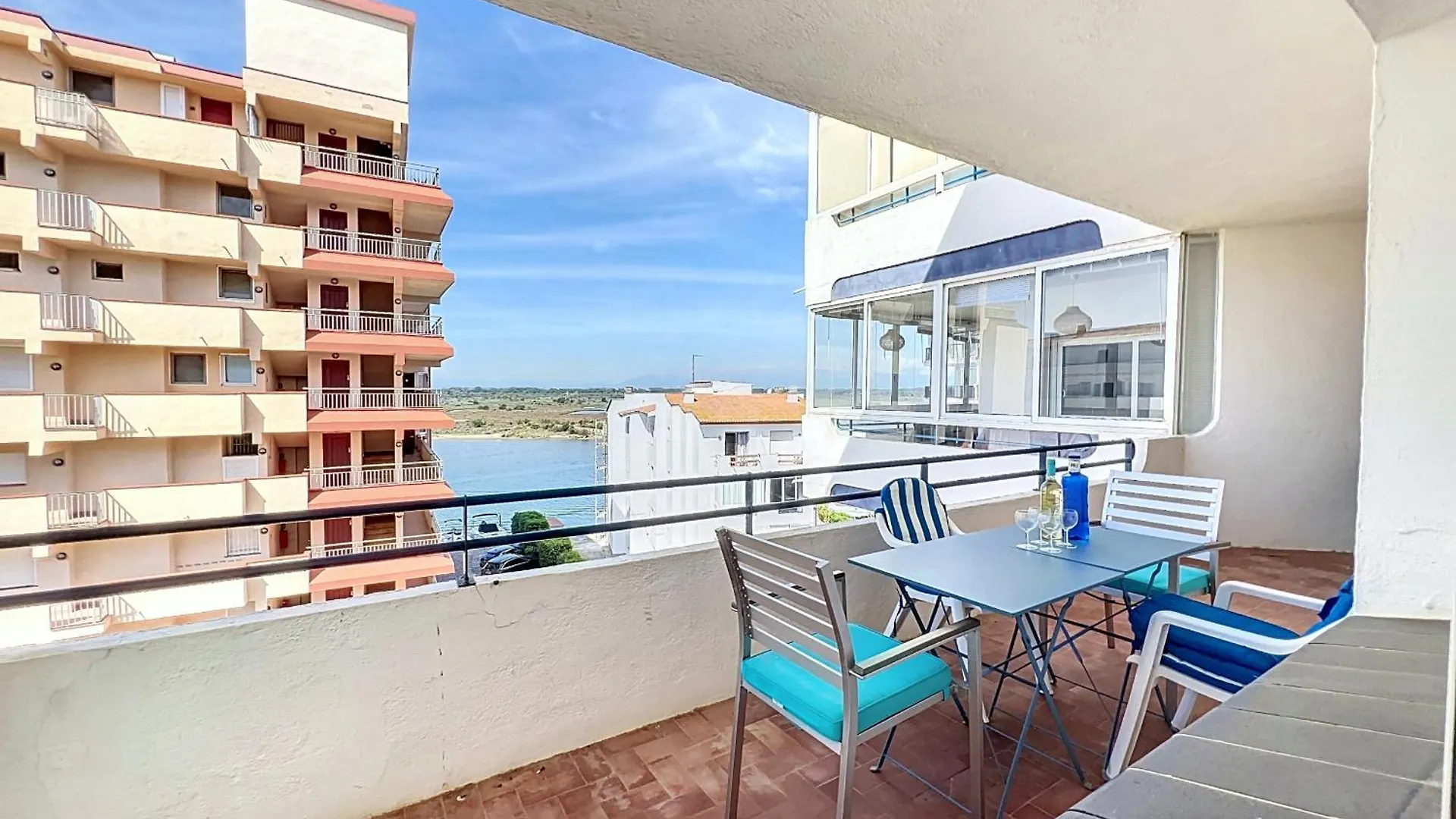 公寓 Gran Canal - Apartamento Visto Al Mar, 50 M De La 罗萨斯